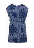s.Oliver Zomerjurk donkerblauw / wit