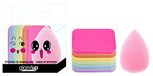 Glam Up Sponsset met blender + 6 sponzen, meerkleurig