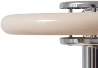 Lindby - vloerlamp - 1licht - Metaal, travertijn - H: 130 cm - E27 - beige