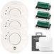 FireAngel WSM-F-1EU Rookmelder 230v 3-Pack + WG2-INT Gateway