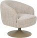 Housecraft Living Renate Draaibaar Fauteuil - Beige/Bruin