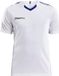 Craft Progress Contrast Shirt Korte Mouw Heren - Wit / Royal | Maat: 3XL
