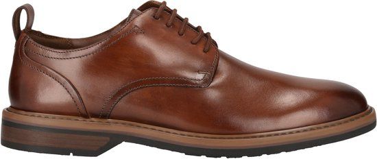 CLARKS Aldwin Lace Heren Bruin Leer