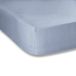 Effen geverfd denim, hoeslaken, 135 x 200 cm, 100% percale katoen