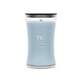 WoodWick Lakeside Mist kaars Cylinder Cederhout Blauw 1 stuk(s)
