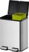 EKO Essential Recycler Pédale 40 Litres (20+20L) - Inox