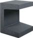 Merkloos Gardenlux U-element zwart 30x30x40 cm