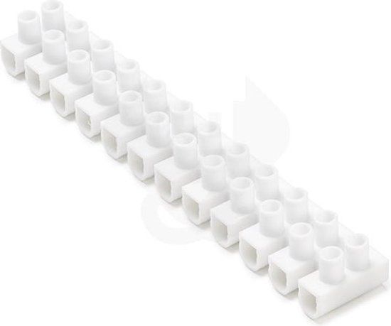 Enzo Niquelight EDM Kroonstrip/Kroonstenen 2,5mm² - wit - 12 polen