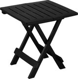 Pro Garden Klaptafel - Kunststof campingtafel - 45x43x50cm - Antraciet