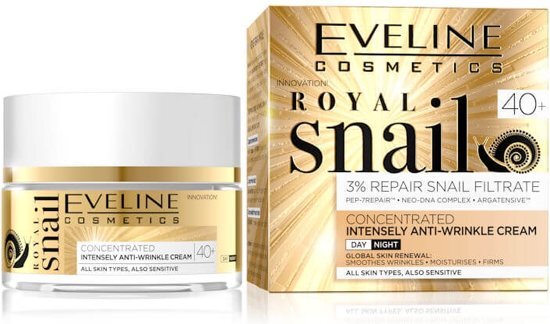 Eveline Cosmetics Royal Snail Day & Night Cream 40+ 50ml