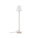 Lucande - Terraslampen - 1licht - polyethyleen, ijzer - H: 152.5 cm - E27 - pantone (13-1308 TPG), wit
