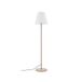 Lucande - Terraslampen - 1licht - polyethyleen, ijzer - H: 152.5 cm - E27 - pantone (13-1308 TPG), wit