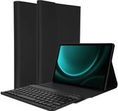 Accezz QWERTY Bluetooth Keyboard Bookcase Zwart voor Samsung Galaxy Tab S9 FE 10.9 inch