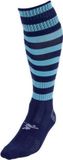 Precision Chaussettes de football Hooped Junior Nylon Bleu marine/bleu clair Taille 35-39