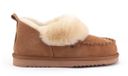 Warmbat Wiluna Suede Dames Sloffen - Cognac