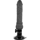 BASECOCK | Basecock Realistic Vibrator Remote Control Black 19.5 Cm