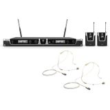 LD Systems U518 BPHH 2 système de microphone sans fil pour casque
