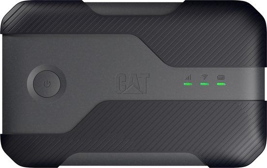 CAT Q10 5G Mobile Router - Black - Rugged Design - Wi-Fi 6