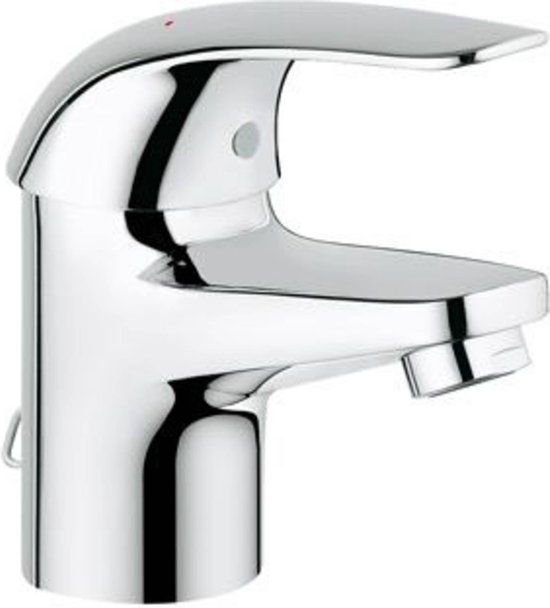 GROHE Euroeco Wastafelkraan - Chroom - 32881000