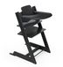 Stokke Tripp Trapp kinderstoel (zwart) met dienblad - Incl. babyset 2