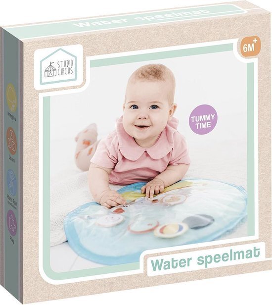 Studio Circus activiteiten waterspeelmat - tummy time - baby speelgoed