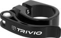 Trivio Zadelpenklem Aluminium Zwart 34.9MM QUICK RELEASE