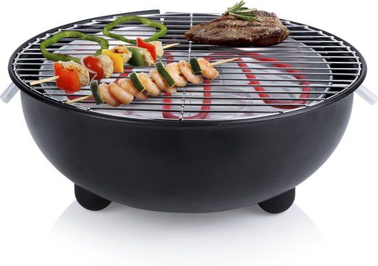 Tristar BQ-2880 Elektrische Barbecue - 1250W - Zwart