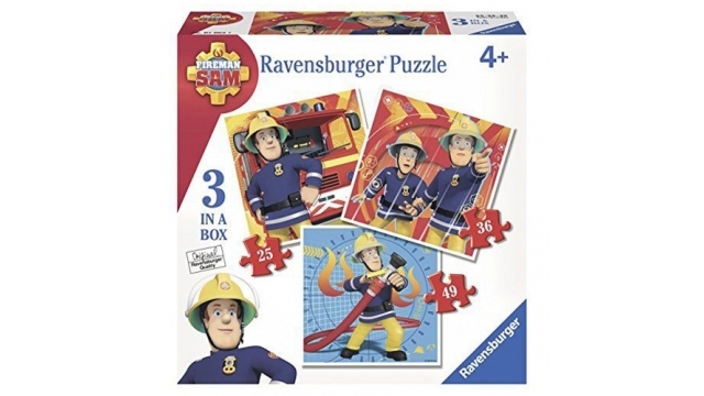 Ravensburger Puzzel Brandweerman Sam 3-In-1