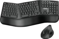 LogiLink ID0211 toetsenbord Inclusief muis Universeel RF Draadloos QWERTZ Duits Zwart