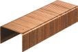 Senco Nieten blank 22 mm. Type U, Rugbreedte 32 mm - U12BCA