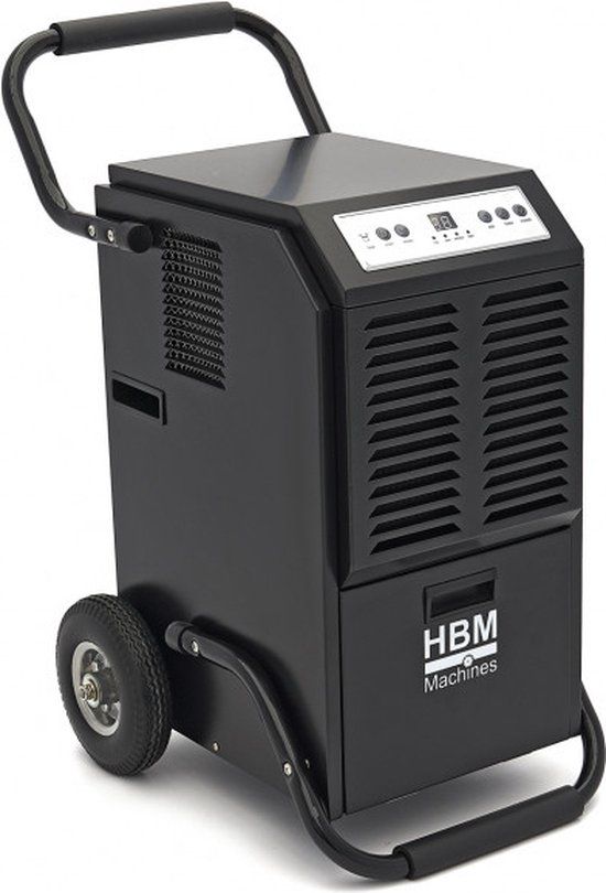 HBM Lemato Professionele 650 Watt Bouwdroger, Luchtontvochtiger, Vochtvanger 50 Liter