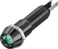 Tru Components TC-12358856 LED-signaallamp Groen 12 V/DC, 24 V/DC 10 mm 40 ° 1 stuk(s)