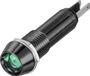 Tru Components TC-12358856 LED-signaallamp Groen 12 V/DC, 24 V/DC 10 mm 40 ° 1 stuk(s)