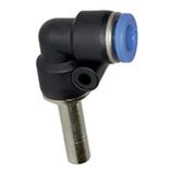 RIEGLER 157.1616 Blauwe serie L-connector, steeknippel 16 mm