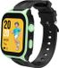 DrPhone KidsTimeX14 – 4G Kinder Smartwatch met GPS - WhatsApp – Videobellen – Bluetooth – Hotspot – SOS – Nederlandse Mobiele App - Camera & 1.83” HD Touchscreen – Simkaart Slot - IP67 Waterdicht - Groen/Zwart