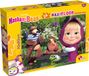 Lisciani Masha & de Beer Maxi vloerpuzzel 24 stukjes
