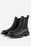 Tamaris 1-25427-41 Dames Chelsea Laarzen Zwart Leer