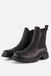 Tamaris 1-25427-41 Dames Chelsea Laarzen Zwart Leer