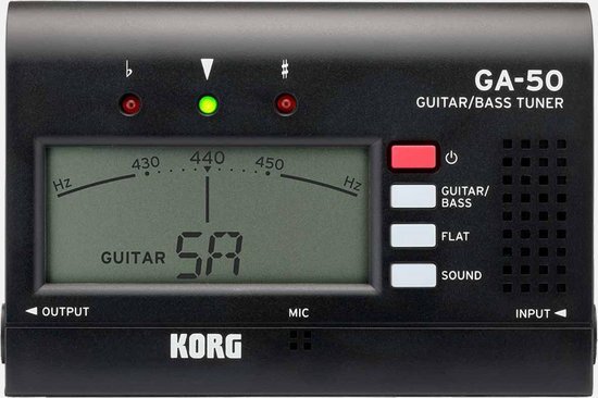 Korg GA-50 stemapparaat voor gitaar en basgitaar