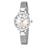 Lotus 18862/1 Polshorloge Kinderen Zilverkleurig Staal Analoog Quartz