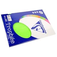 Clairefontaine gekleurd papier fluor groen 80 grams A4 (500 vel)