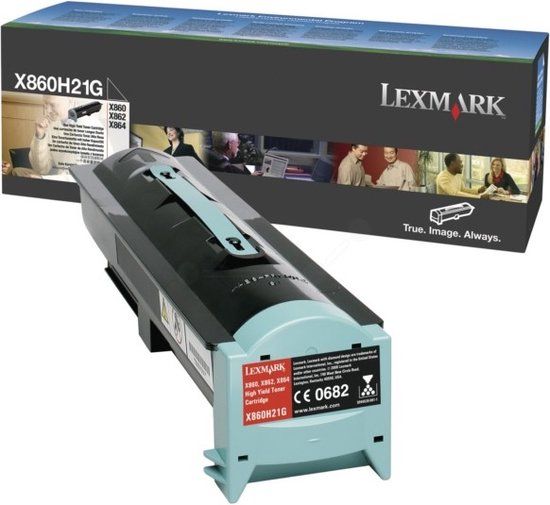 Lexmark X860H21G Zwart Tonercartridge