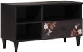 vidaXL Opbergkasten - Multikleur - 80 x 33,5 x 46 cm - Massief Mango Hout