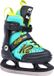 K2 Jungen Kinder Schlittschuhe Kinder-Schlittschuhe Marlee Ice 1350116 Black/Green-35-40