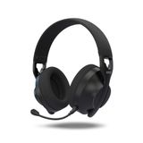 KROM PHASE – Draadloze Gaming Headset met Triple Connection Mode (Bluetooth 5.3, 2.4 GHz & 3.5 mm Jack), 40 mm Drivers, 40u Batterijduur, Zwart