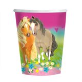 Amscan Pretty Pony Wegwerpbekers Papier 8 stuks