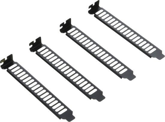 SilverStone Aeroslots Zwart
