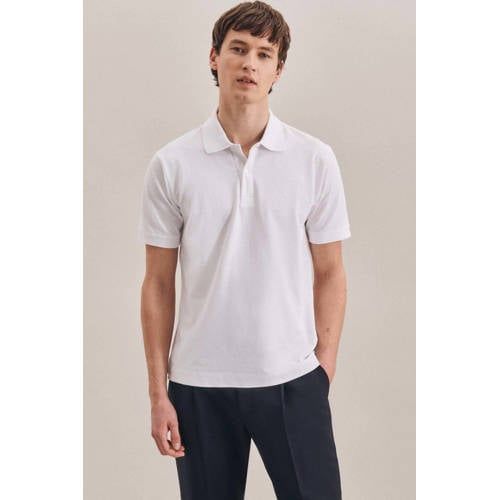 Seidensticker slim fit polo wit