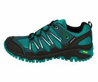 Brütting Wandelschoenen voor dames Expedition Petrol blauw- Zwart