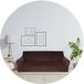 Hilvard - Housse de canapé 4 places - (230 - 275 cm) - Marron foncé - Velours - Stretch